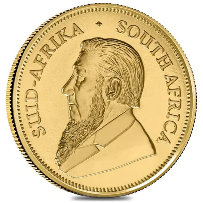 2027 South Africa 1 oz Gold Krugerrand (BU)