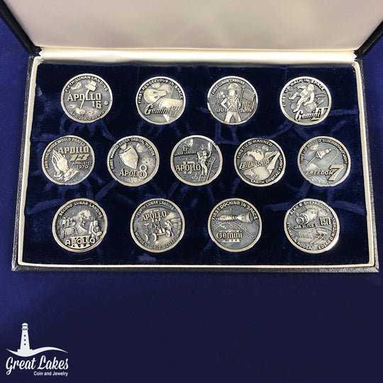 13 Piece LGB Sterling Silver Lunar Set