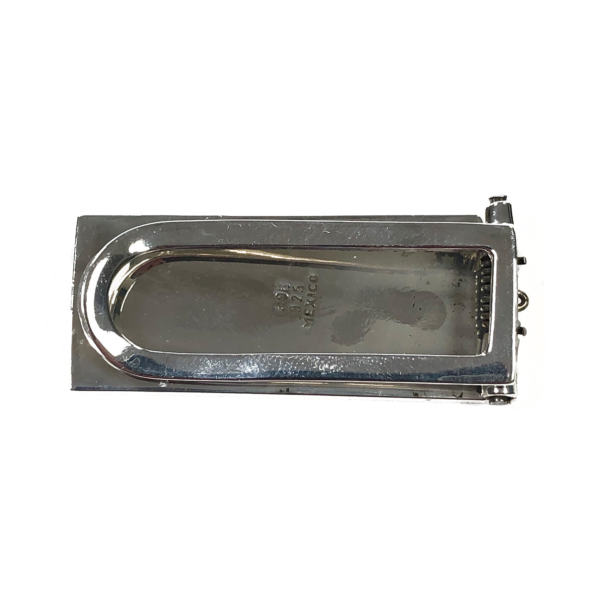 Silver & Turquoise Money Clip
