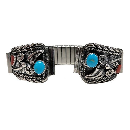 Navajo Silver Watch Band