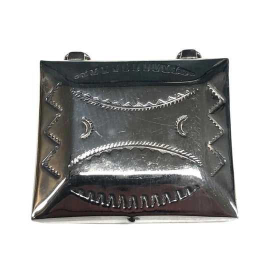 Navajo Silver Pill Box