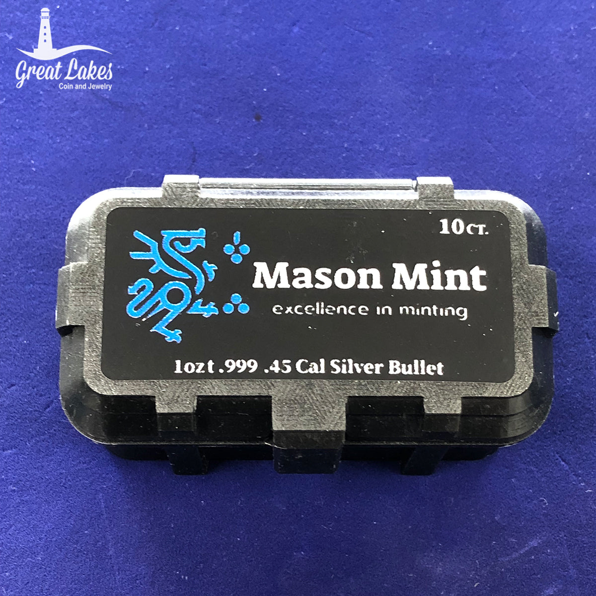 Mason Mint 1 oz Silver Bullet .45 Caliber ACP (Box) | MI