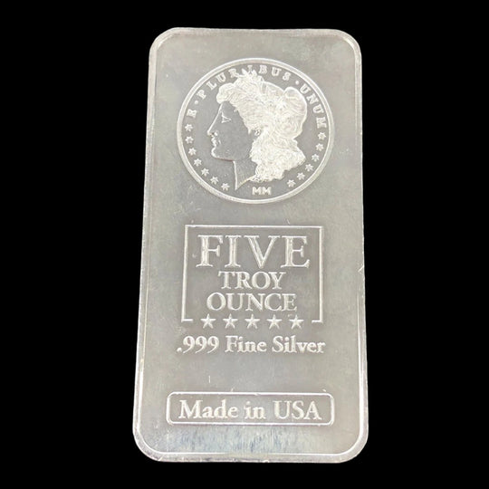 Mason Mint 5 oz Silver Bar (Secondary)