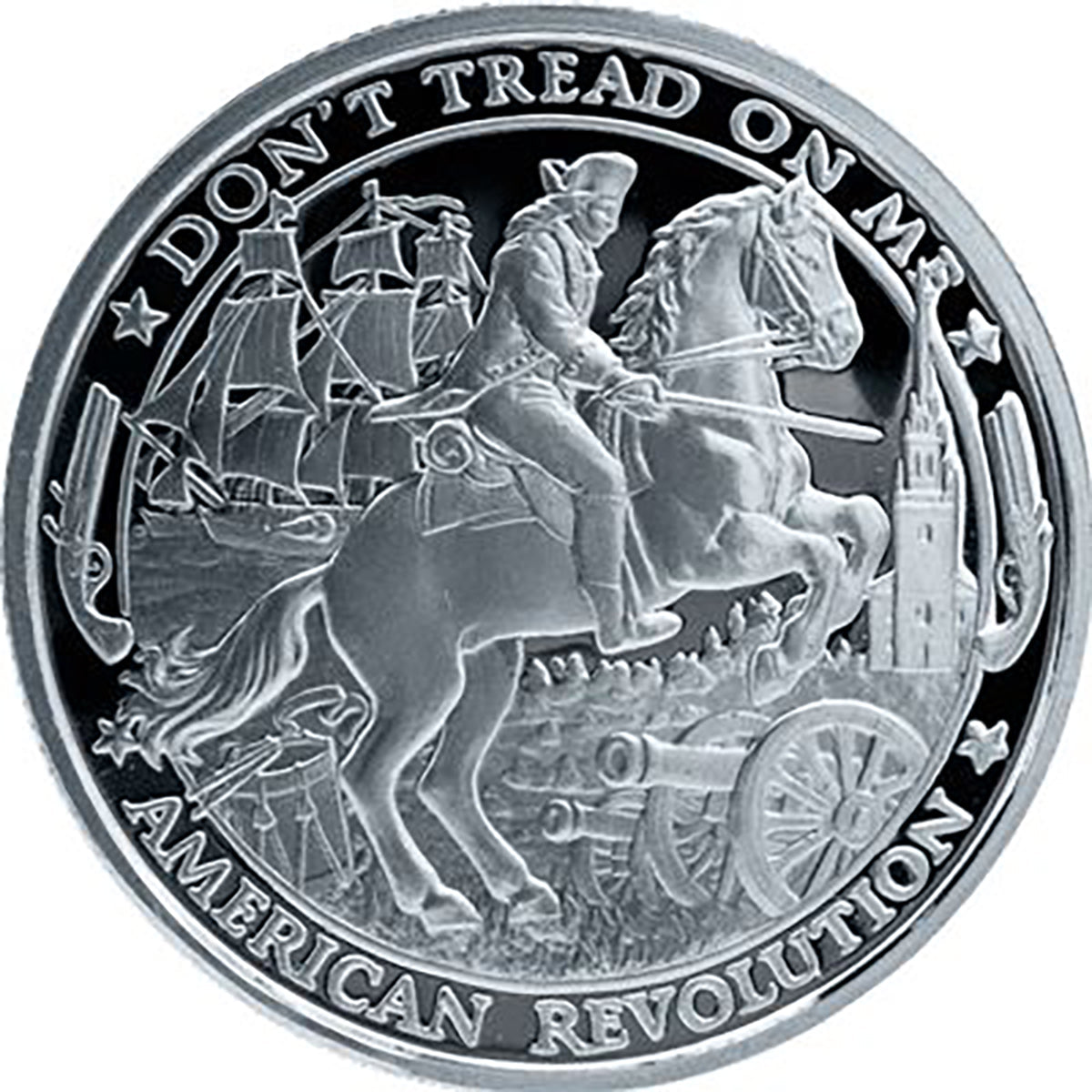 Mason Mint American Revolution 1 oz Silver Round