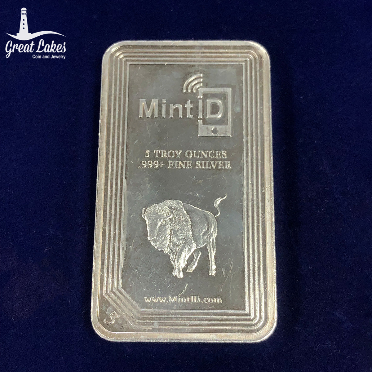 Mint ID 5 oz Silver Bar (Secondary Market)