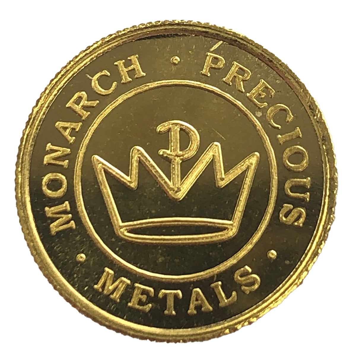 Monarch Precious Metals 1/10 oz Gold Heron Round (Secondary)