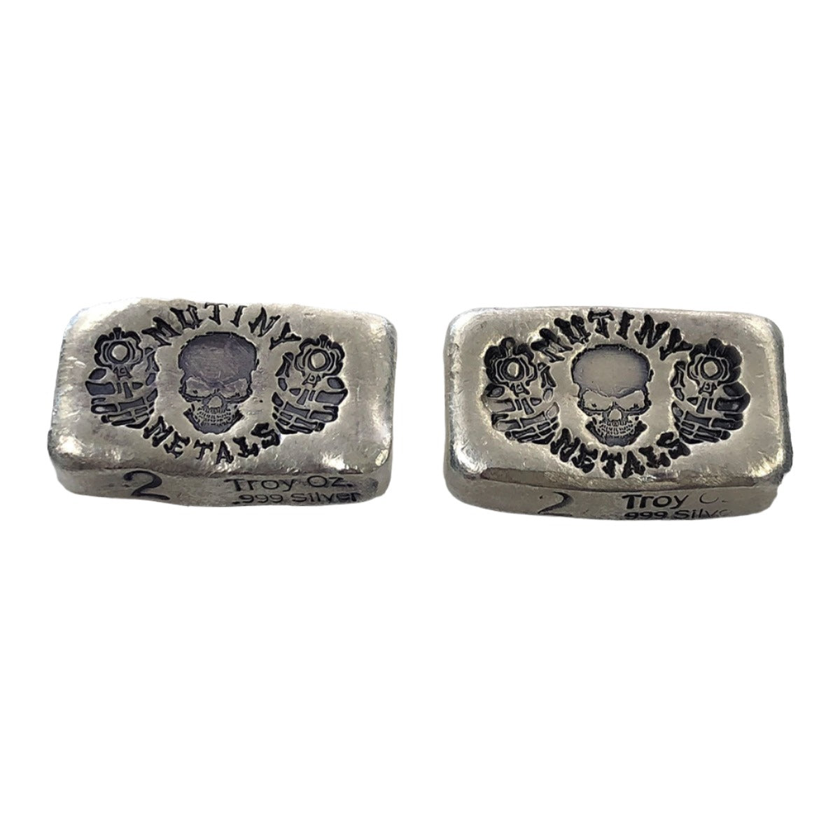 Mutiny Metals 2 oz Silver Pistol2 Bar