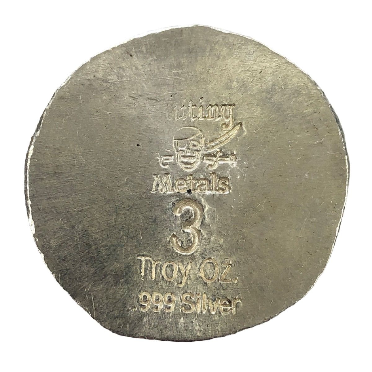 Mutiny Metals 3 oz Silver Round