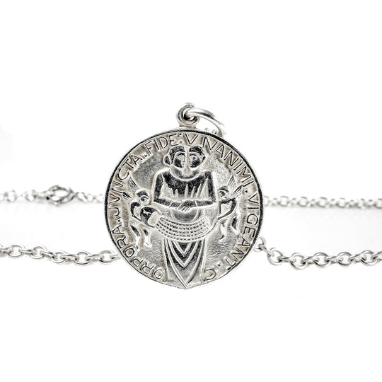 Silver Religious Necklace