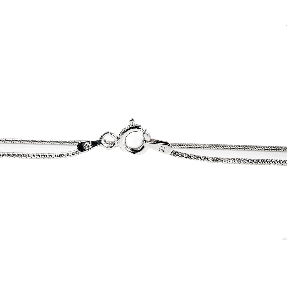 Silver & Gemstone Cross Necklace