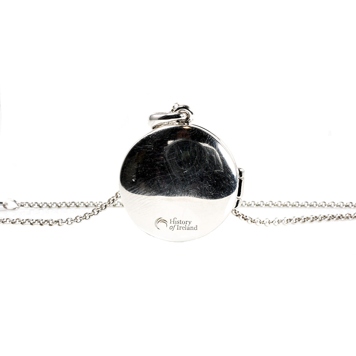 Solvar Silver History of Ireland Locket