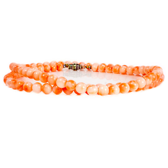 Angel Skin Coral Necklace