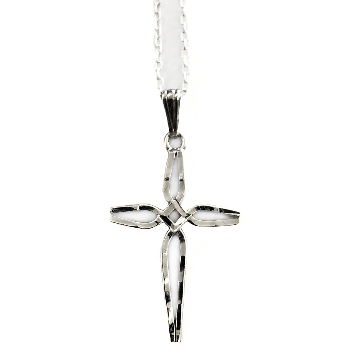 Silver Cross Necklace