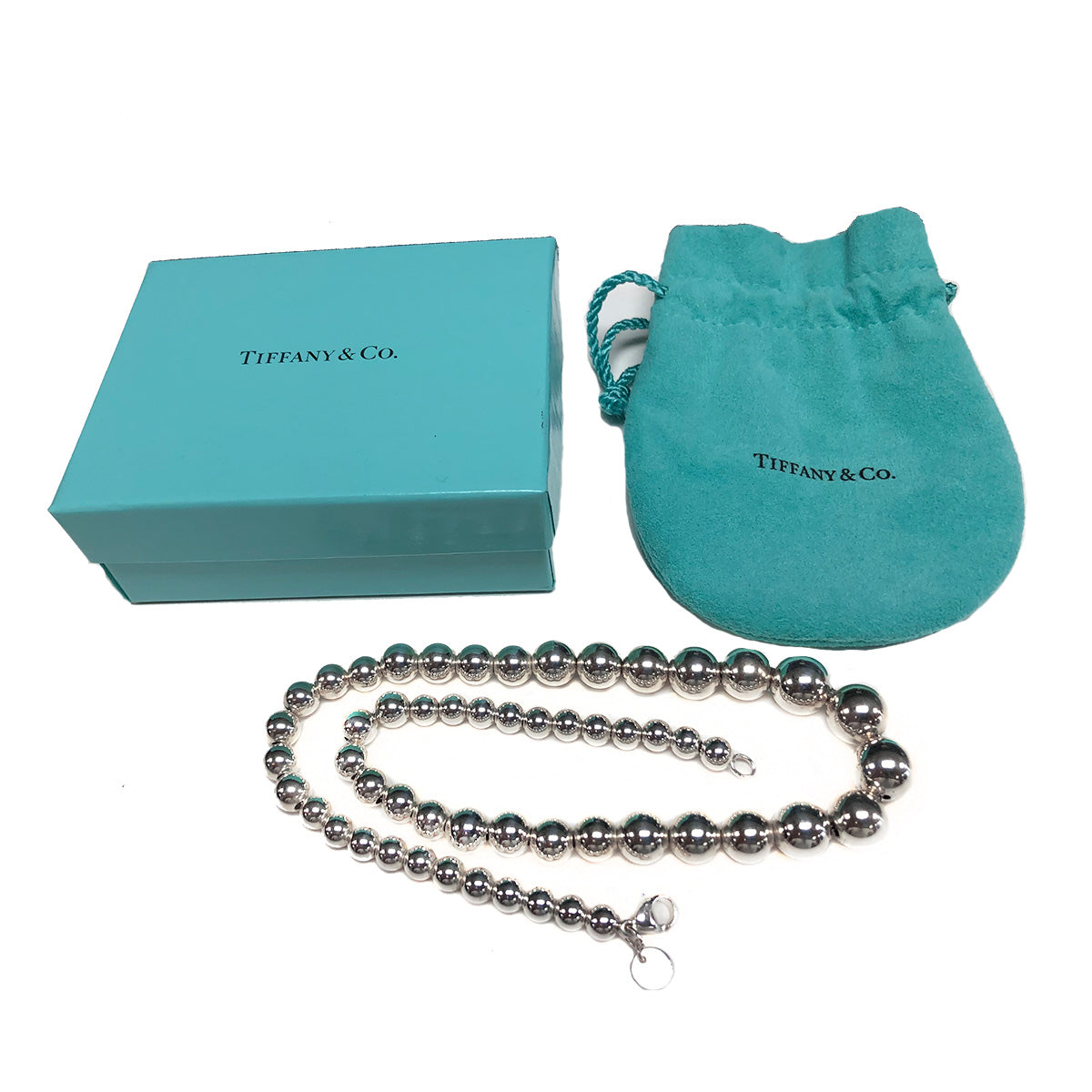 Tiffany HardWear Graduated Ball Necklace