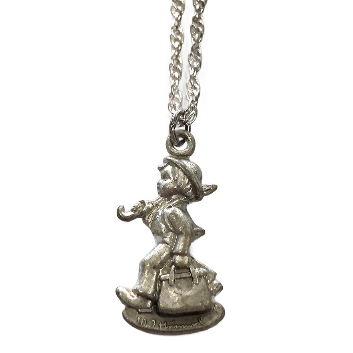 Vintage Goebel M.I. Hummel Club Merry Wanderer Necklace