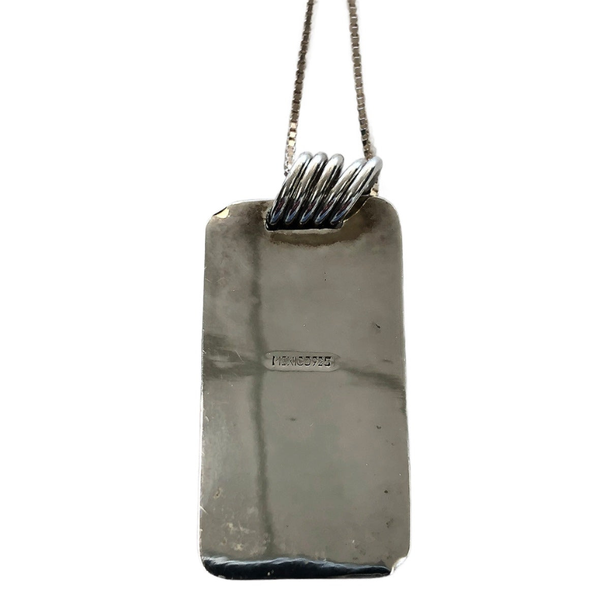 Silver &amp; Abalone Necklace