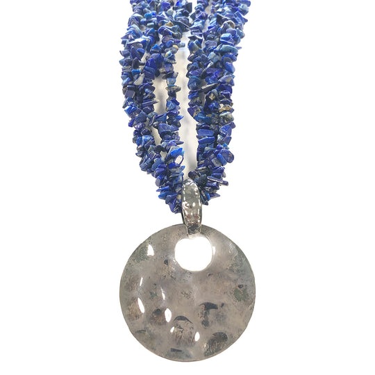Silver & Lapis Necklace