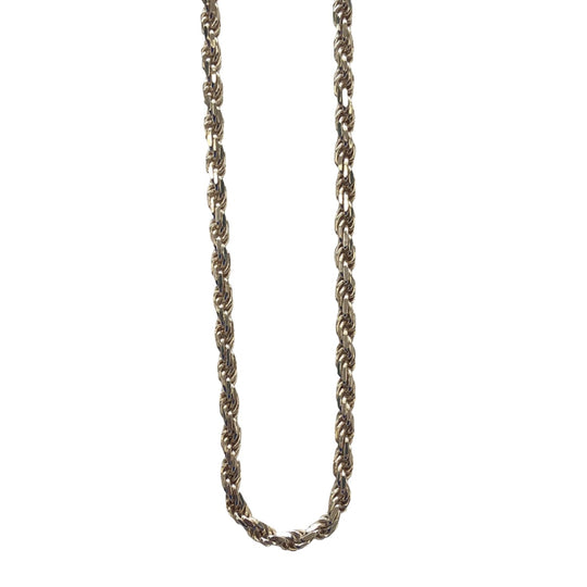 Silver Rope Necklace