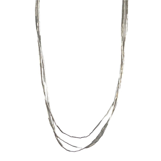 Liquid Silver Necklace