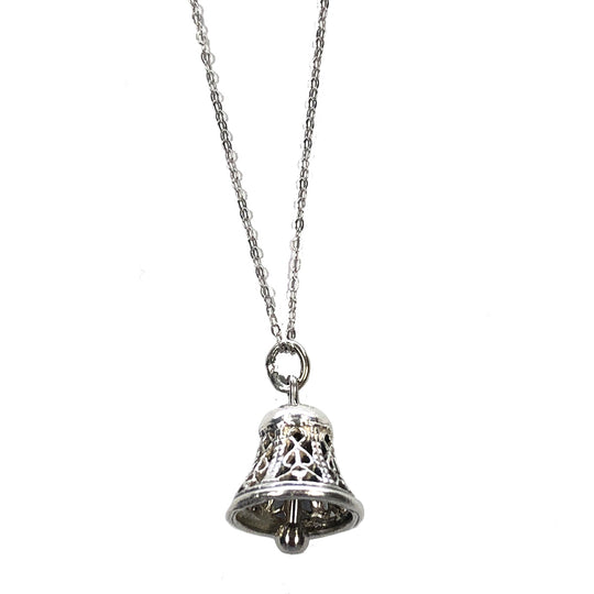 Silver Bell Necklace