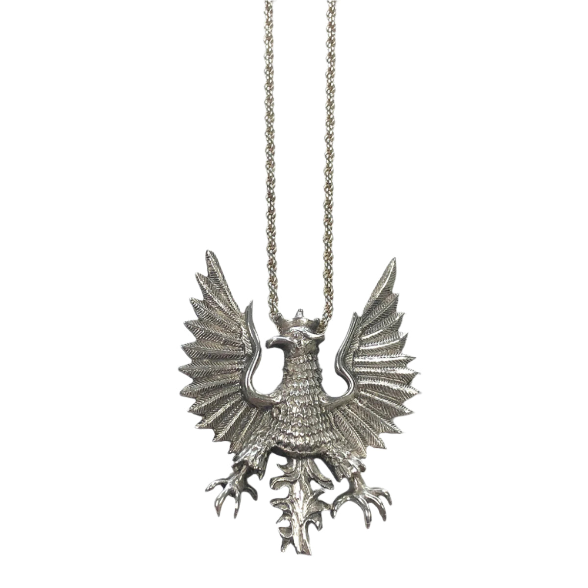 Silver Eagle Necklace