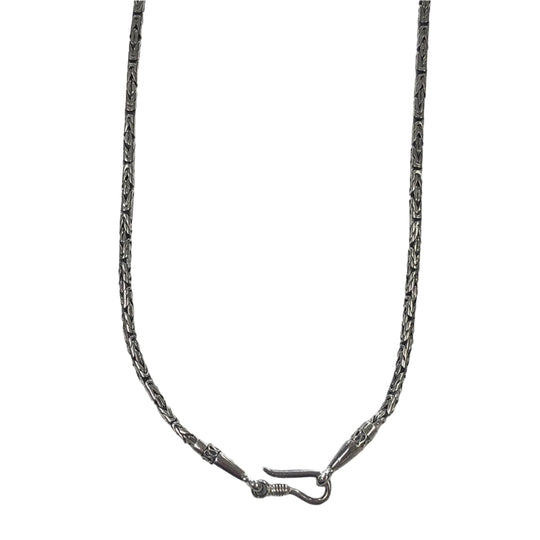 Silver Byzantine Necklace