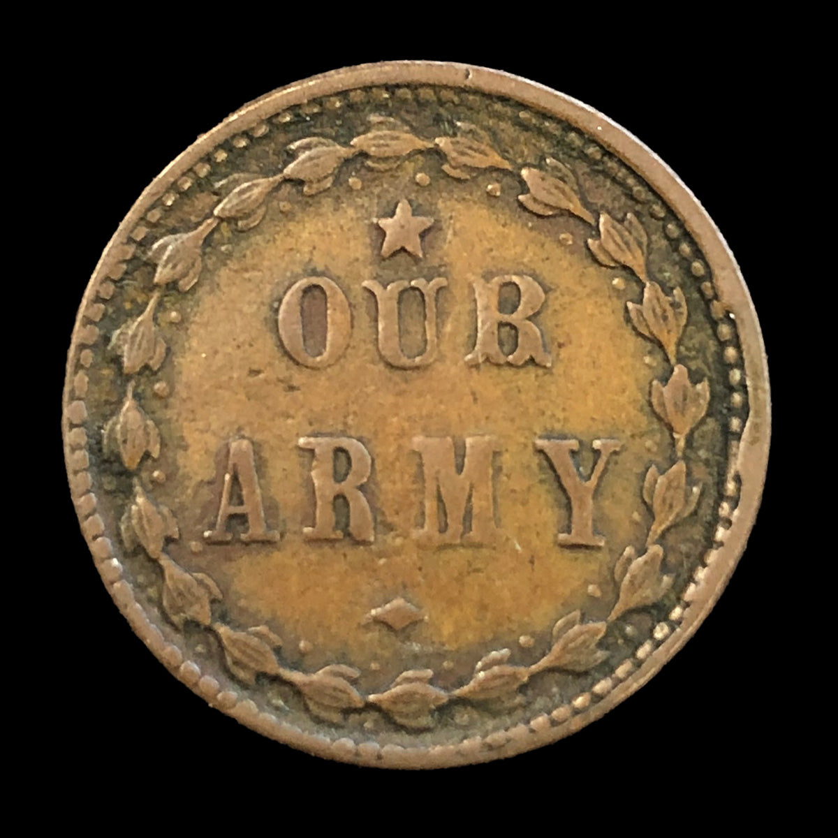ND (1863) Civil War Token “Our Army”