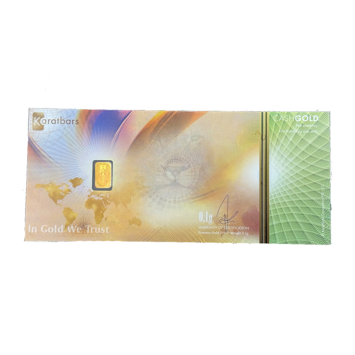 Nadir 0.1g Gold Karatbar