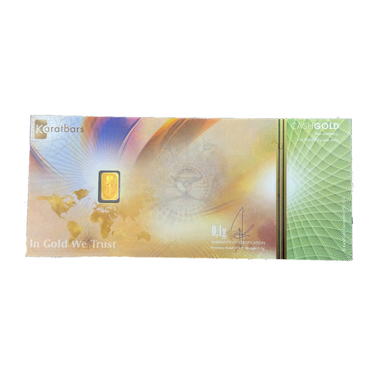 Nadir 0.1g Gold Karatbar