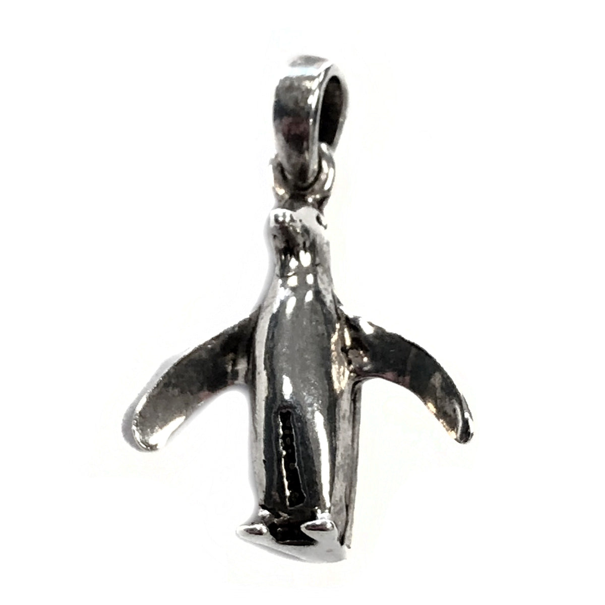 Silver Penguin Pendant