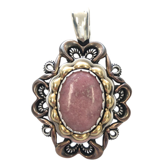 Carolyn Pollack Silver Brass & Copper Pendant
