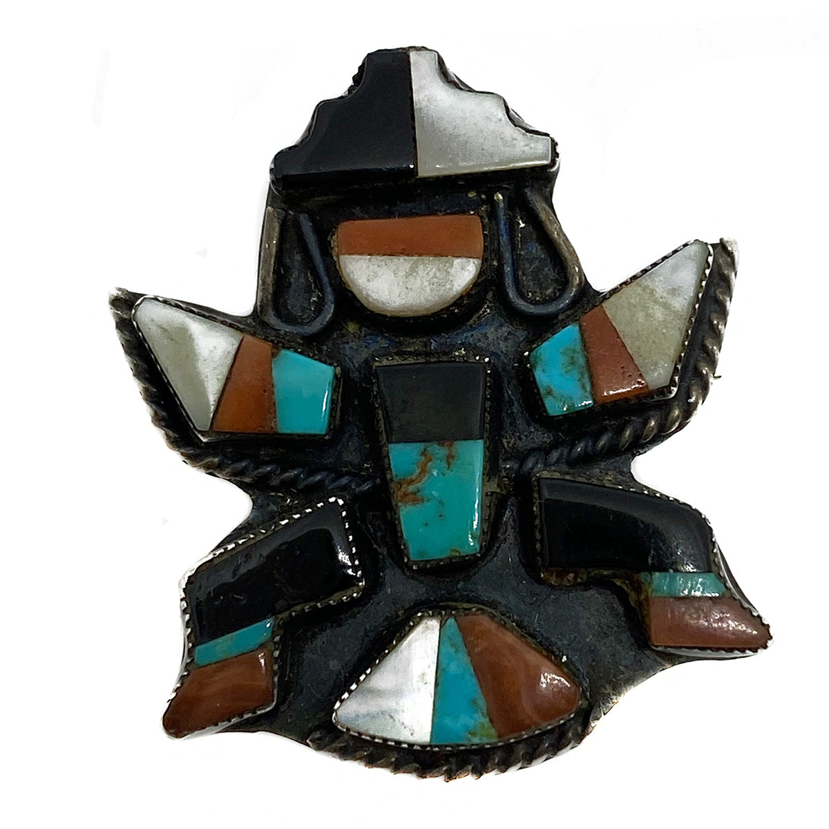 Vintage Navajo Silver Pin