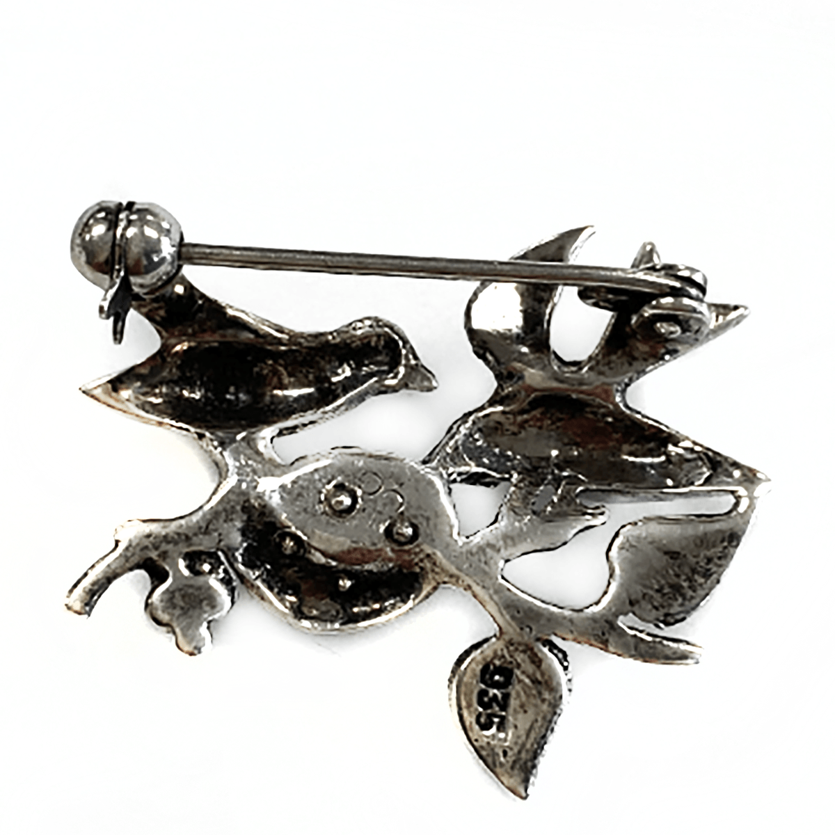 Silver Bird Pin