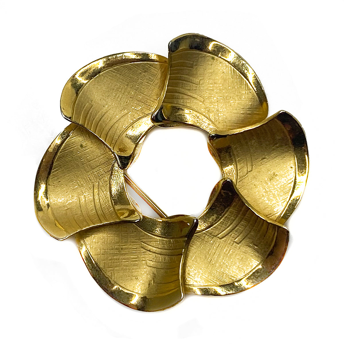 Primex Gold Plated Brooch