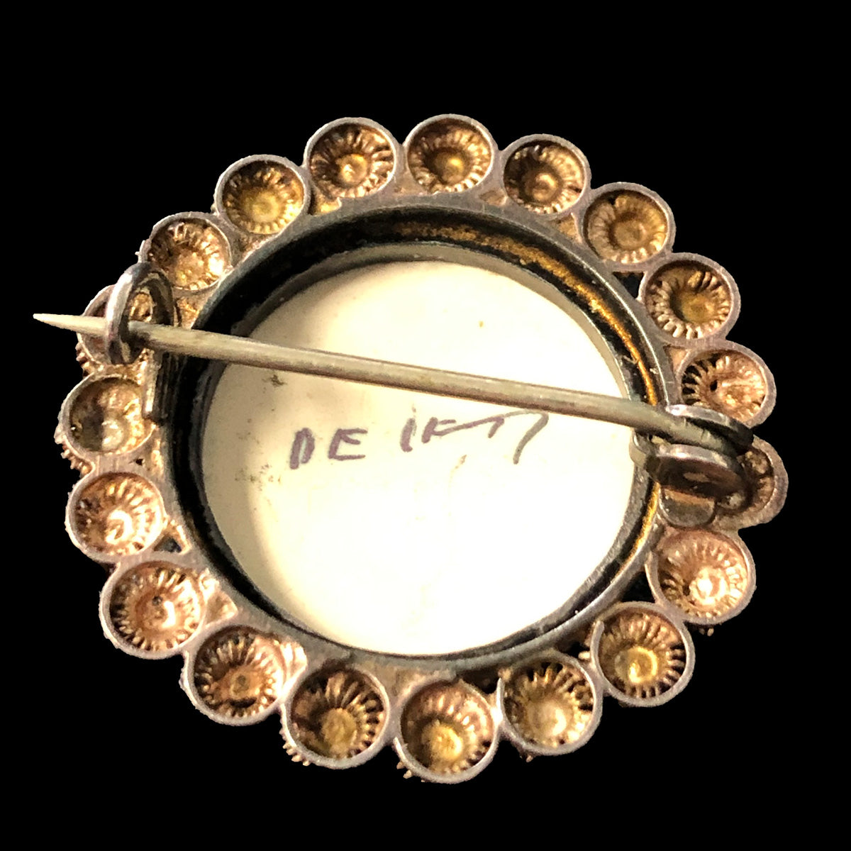 Silver Delft Pin