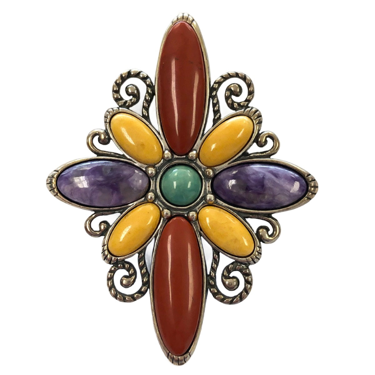 Carolyn Pollack Relios Silver & Gemstone Pin & Pendant