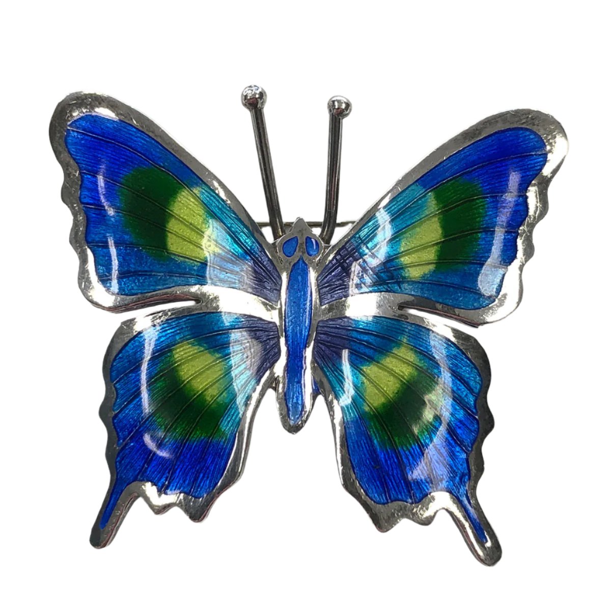 Silver Butterfly Pin