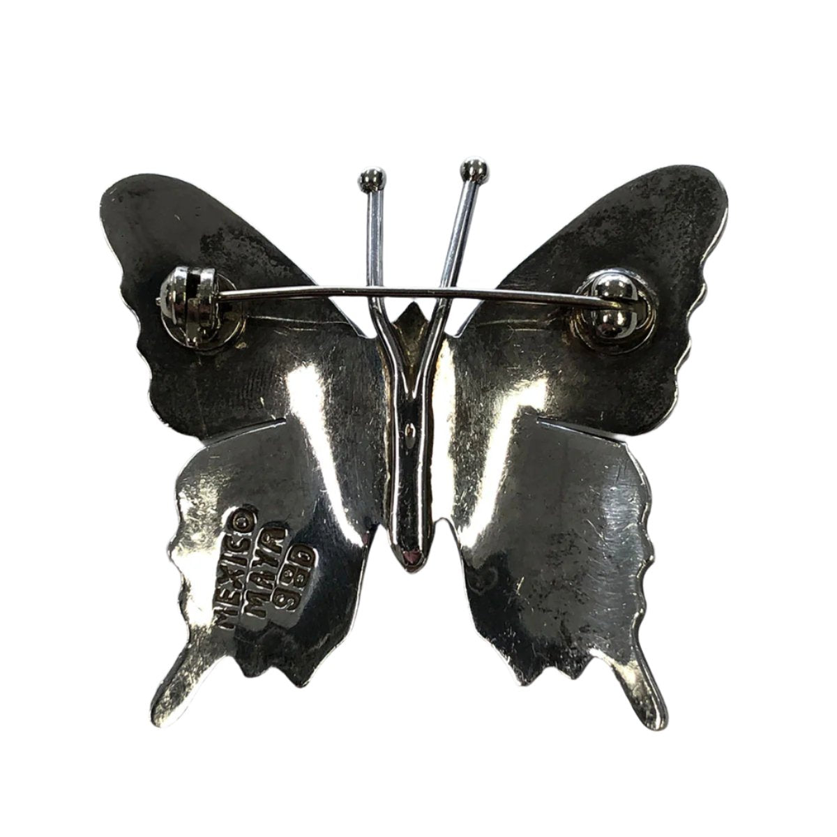 Silver Butterfly Pin