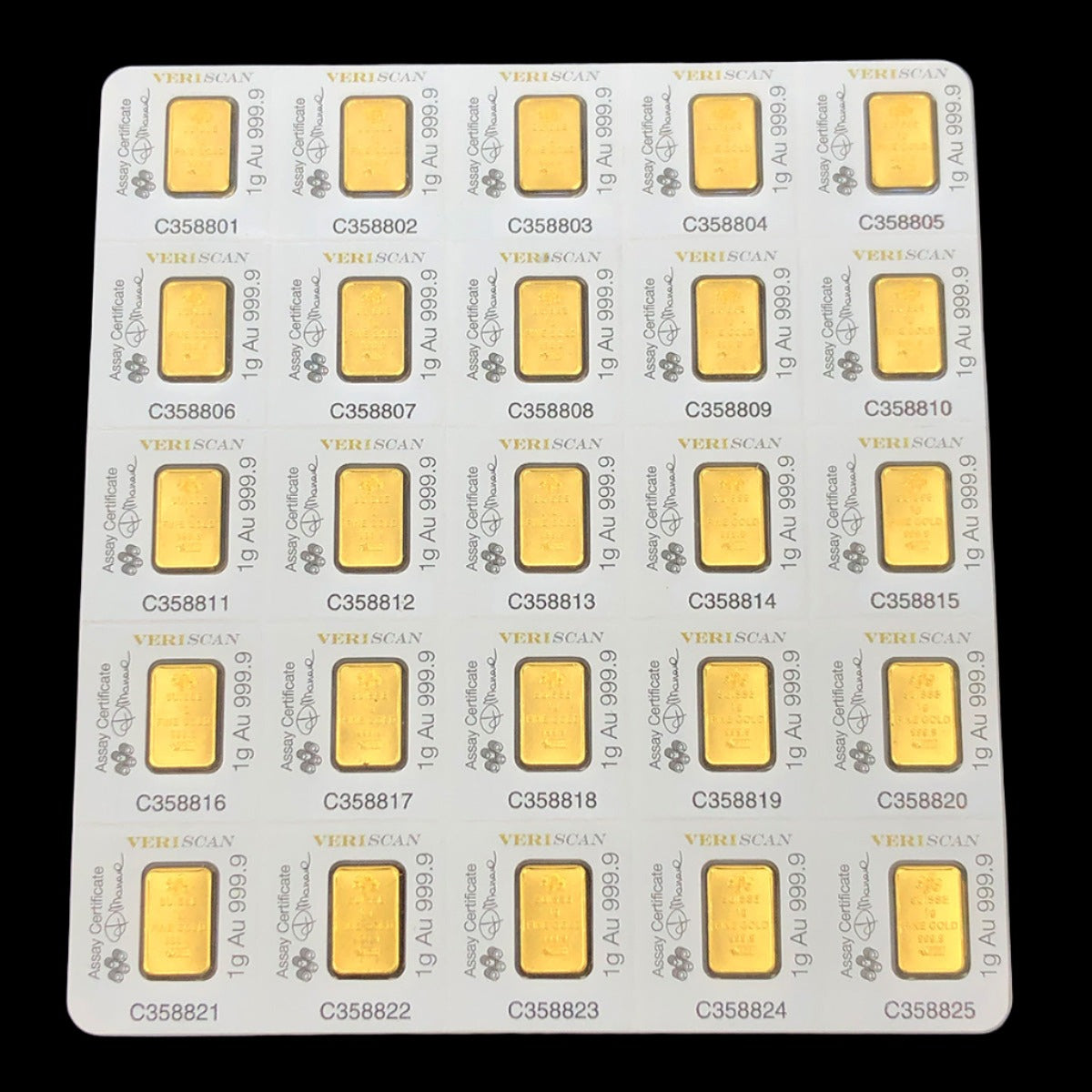Pamp Suisse 25 g Gold MultiGram (Secondary)