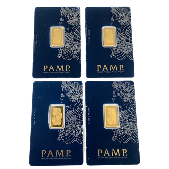 Pamp Lady Fortuna 5 g Gold Bar (Sealed in Assay) (Secondary)