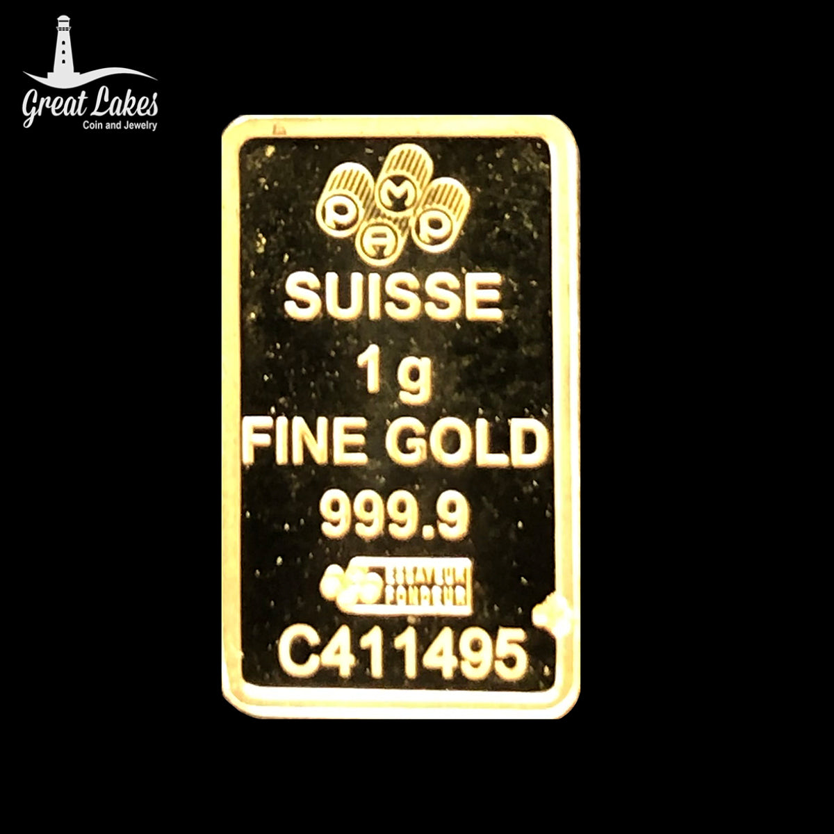 Pamp Suisse Lady Fortuna 1 g Gold Bar (Secondary Market)