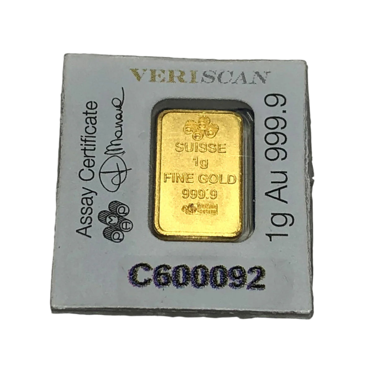 Pamp Suisse 1 g Gold Bar (Secondary Market) (MultiPack)