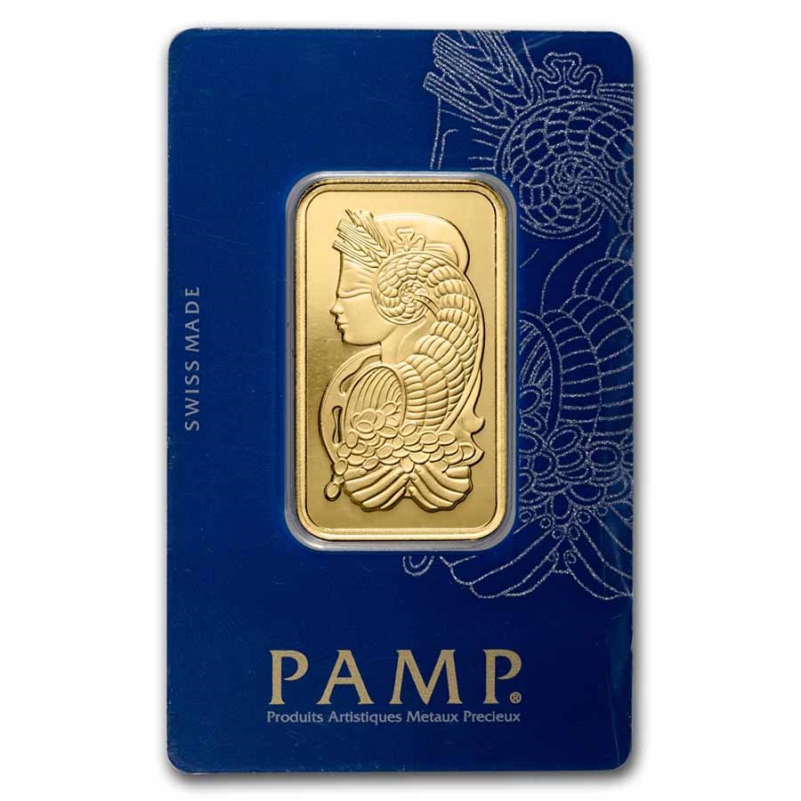 Pamp Suisse Lady Fortuna 1 oz Gold Bar (Secondary Market)