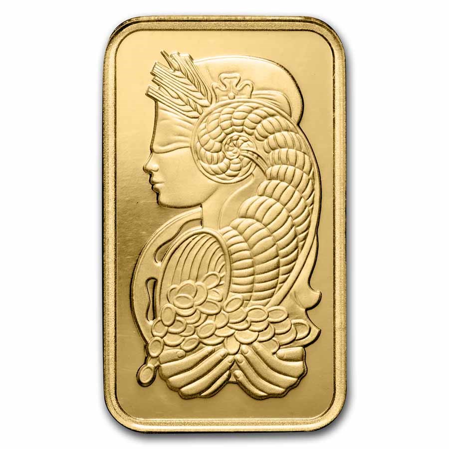 Pamp Suisse Lady Fortuna 1 oz Gold Bar (Secondary Market)