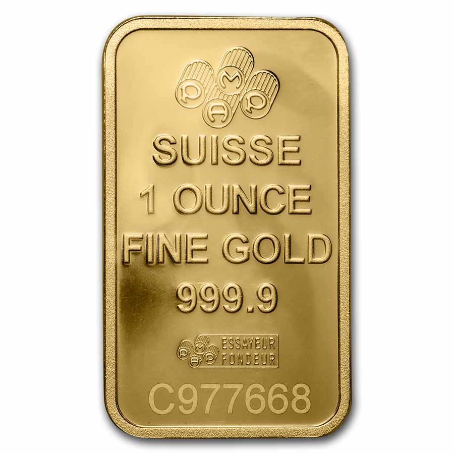 Pamp Suisse Lady Fortuna 1 oz Gold Bar (Secondary Market)