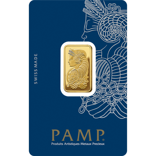 Pamp Suisse 10 g Gold Bar (In Assay)