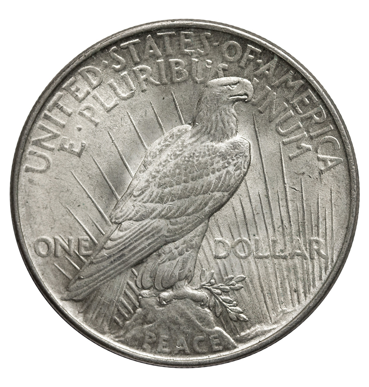 Pre 1935 Peace Silver Dollar (AU) (Random Year)