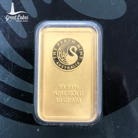 Perth Mint 10 g Gold Bar (In Assay) (Secondary Market)