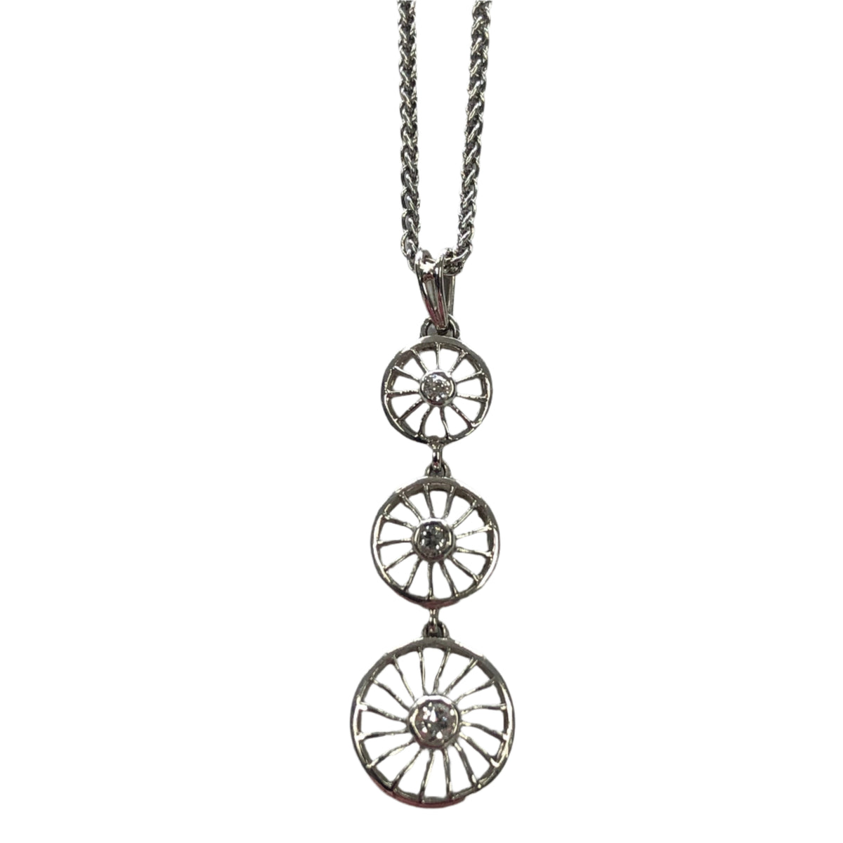 Platinum &amp; Diamond Necklace