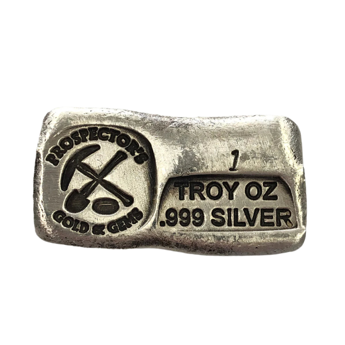 Hand Poured 1 oz Silver Bar
